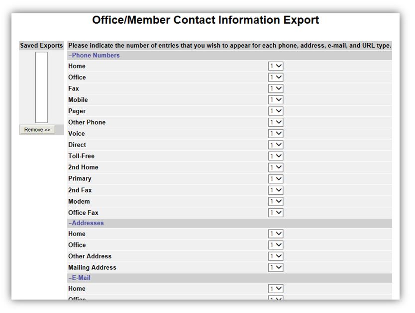 Roster Export Instructions - Santa Barbara Association of REALTORS®